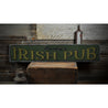 Irish Pub Rustic Wood Sign