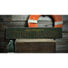 Tiki Rustic Wood Sign