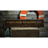 Seafood Company Rustic Wood Sign