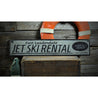 Jet Ski Rental Location Rustic Wood Sign