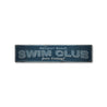 Swim Club Rustic Wood Sign