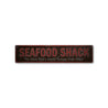 World Famous Seafood Shack Rustic Wood Sign