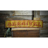 Carnival Rustic Wood Sign