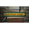 Boardwalk Games Rustic Wood Sign