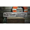 Old Time Photos Rustic Wood Sign