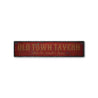 Old Town Tavern Rustic Wood Sign