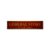 General Store Rustic Wood Sign