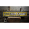 General Store Location Rustic Wood Sign