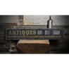 Antique Trade Rustic Wood Sign