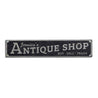 Antique Shop Rustic Wood Sign