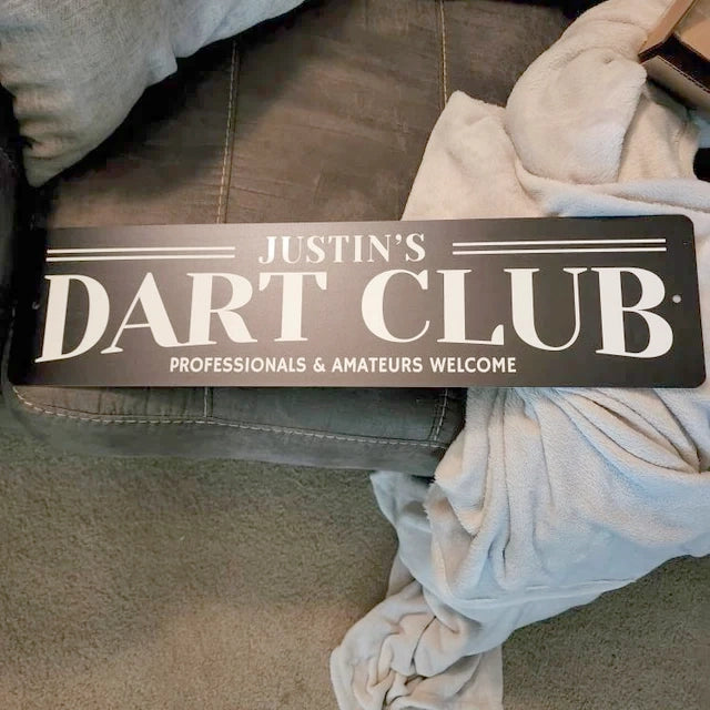 Dart Club Sign