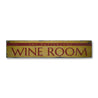 Wine Room Rustic Wood Sign