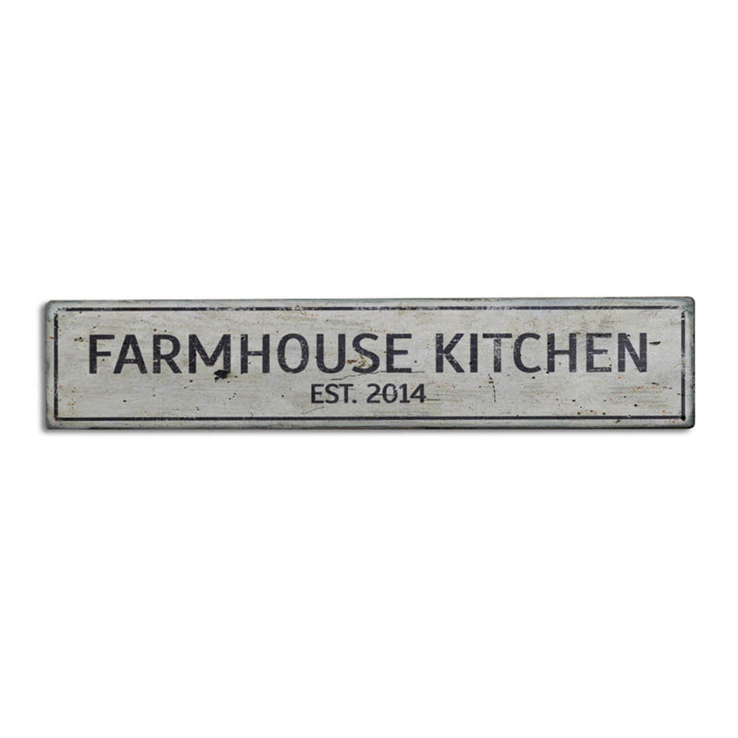 Farmhouse Kitchen Rustic Wood Sign