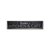 Kitchen and Cafe Rustic Wood Sign