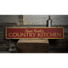 Country Kitchen Rustic Wood Sign