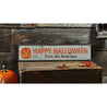 Jack-O-Lantern Rustic Wood Sign