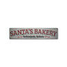 Santa's Bakery Rustic Wood Sign