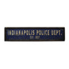 Police Department Rustic Wood Sign