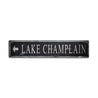 Directional Lake Rustic Wood Sign