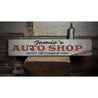 Auto Shop Rustic Wood Sign