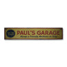 Open Garage Rustic Wood Sign