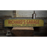 Last Chance Garage Rustic Wood Sign