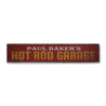 Hot Rod Garage Rustic Wood Sign