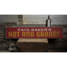 Hot Rod Garage Rustic Wood Sign