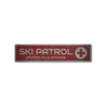 Ski Patrol Rustic Wood Sign