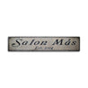 Salon or Beauty Shop Rustic Wood Sign