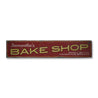 Bake Shop Name Rustic Wood Sign