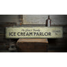 Ice Cream Parlor Rustic Wood Sign