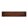 Big Racks & Tall Tales Lodge Rustic Wood Sign