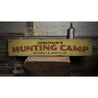 Hunting Camp Retreat Rustic Wood Sign