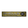 Shells 5 Cents Rustic Wood Sign