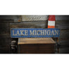 Lake Rustic Wood Sign