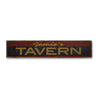 Tavern Name Rustic Wood Sign