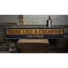 Drink Like a Champion Rustic Wood Sign