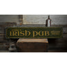 Irish Pub Welcome Rustic Wood Sign