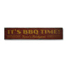 BBQ Time Rustic Wood Sign