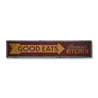 Good Eats Rustic Wood Sign