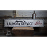 Moms Laundry Service Rustic Wood Sign