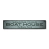 Welcome to Our Boat House Rustic Wood Sign