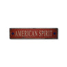 American Spirit 4th of July Rustic Wood Sign