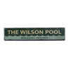 Welcome Friends Pool Rustic Wood Sign