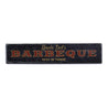 Barbecue Best in Town Rustic Wood Sign