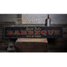 Barbecue Best in Town Rustic Wood Sign