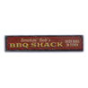 BBQ Shack Rustic Wood Sign