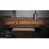 Award Winning BBQ Rustic Wood Sign