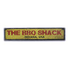 BBQ Shack Location Rustic Wood Sign